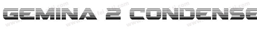 Gemina 2 Condensed C字体转换